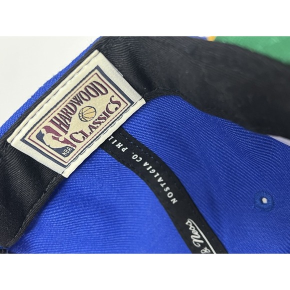NEW Golden State Warriors Mitchell & Ness Snapback Cropped Logo Hat Cap - Picture 7 of 9